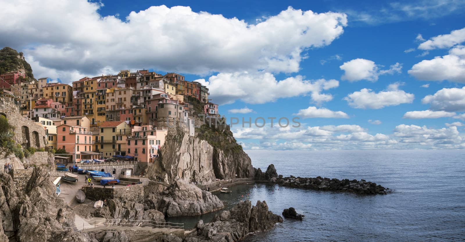 Village of Monterosso al Mare, Cinque Terre, Italy
