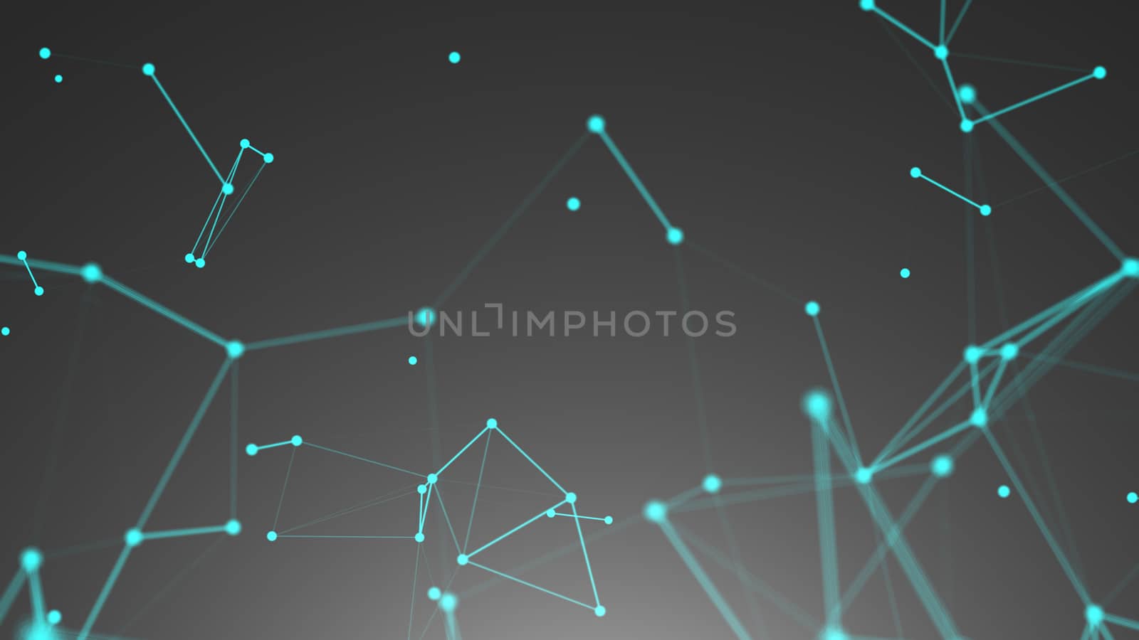 Abstract connection dots. Technology background. Network concept by nolimit046