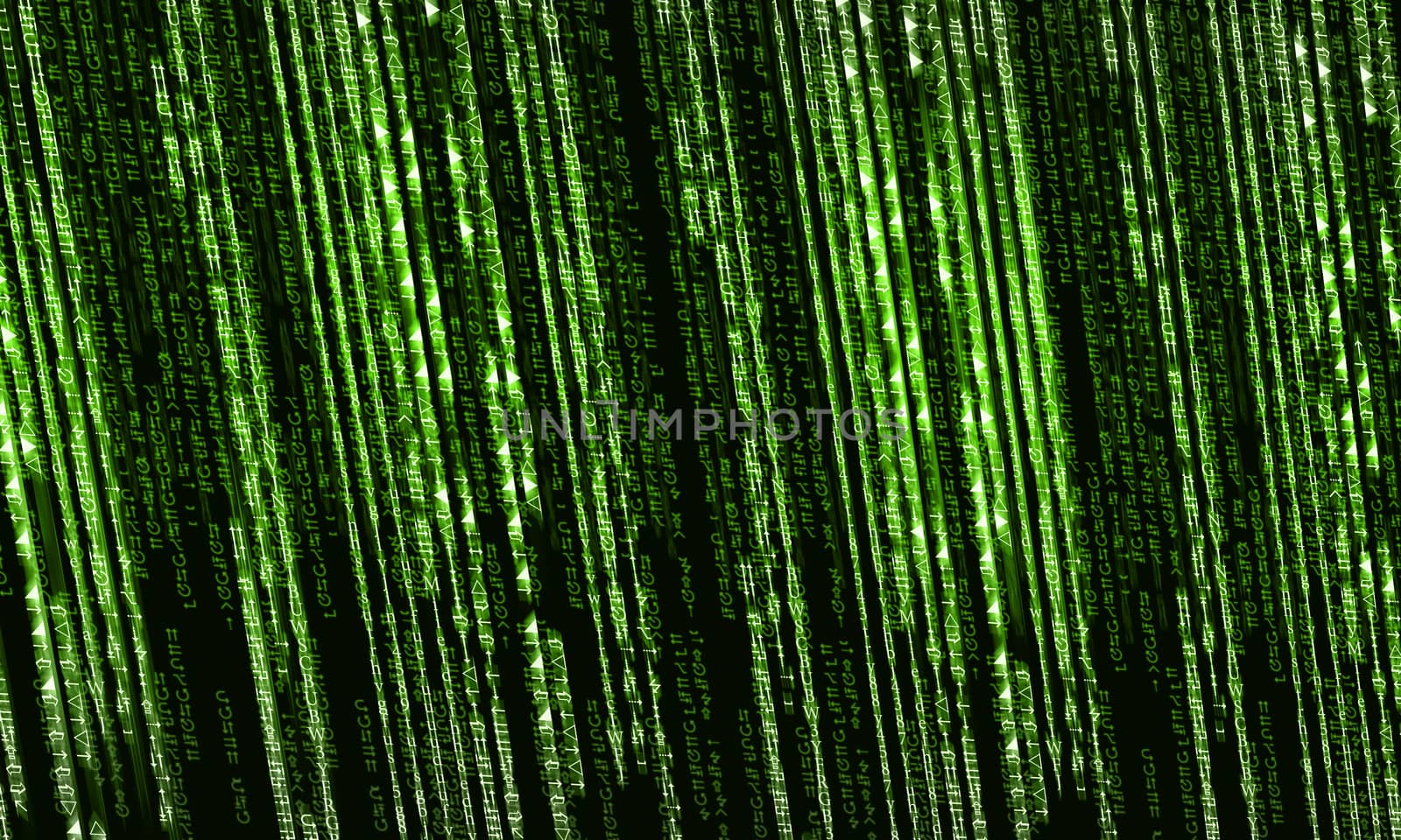 Background image with characters representing security concept