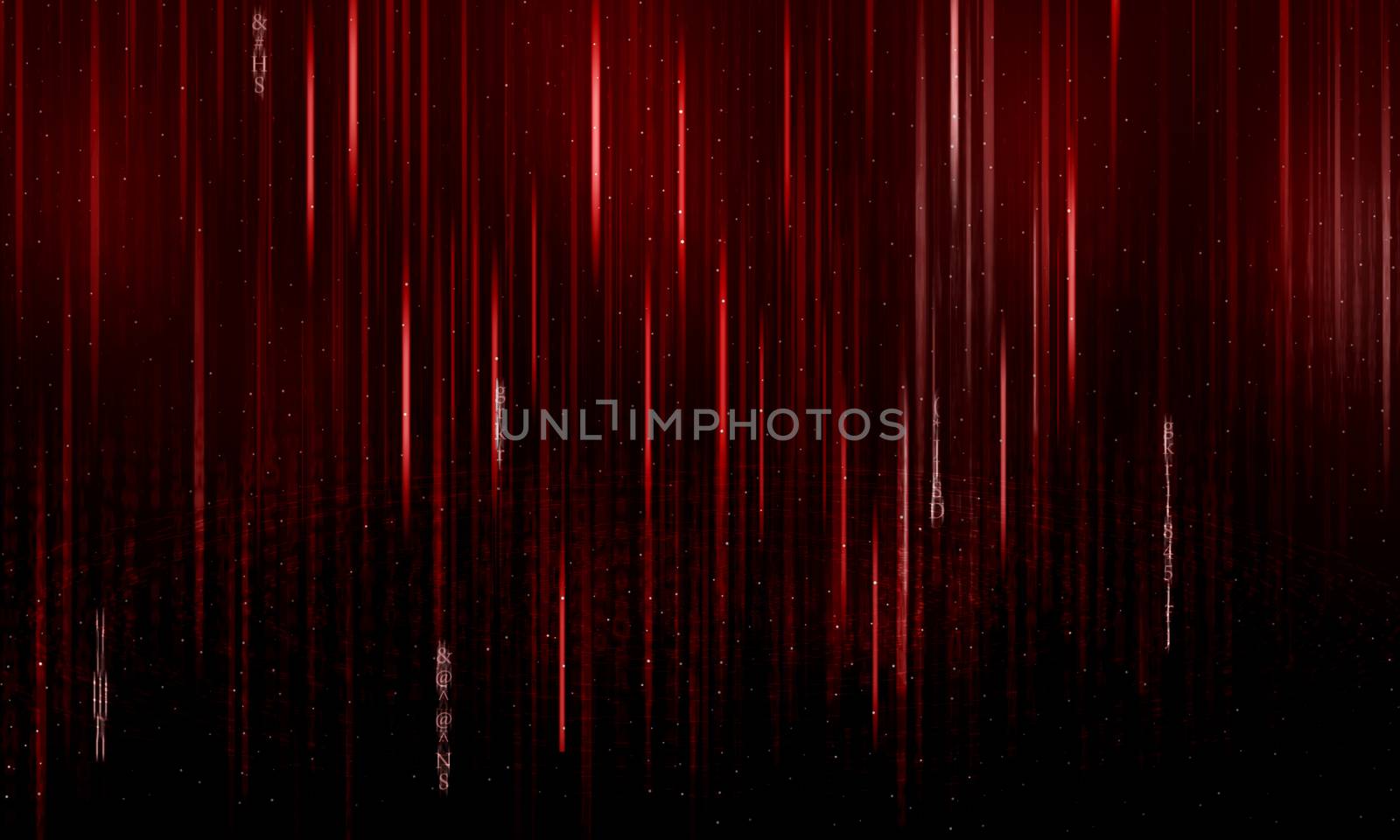 Background image with characters representing security concept