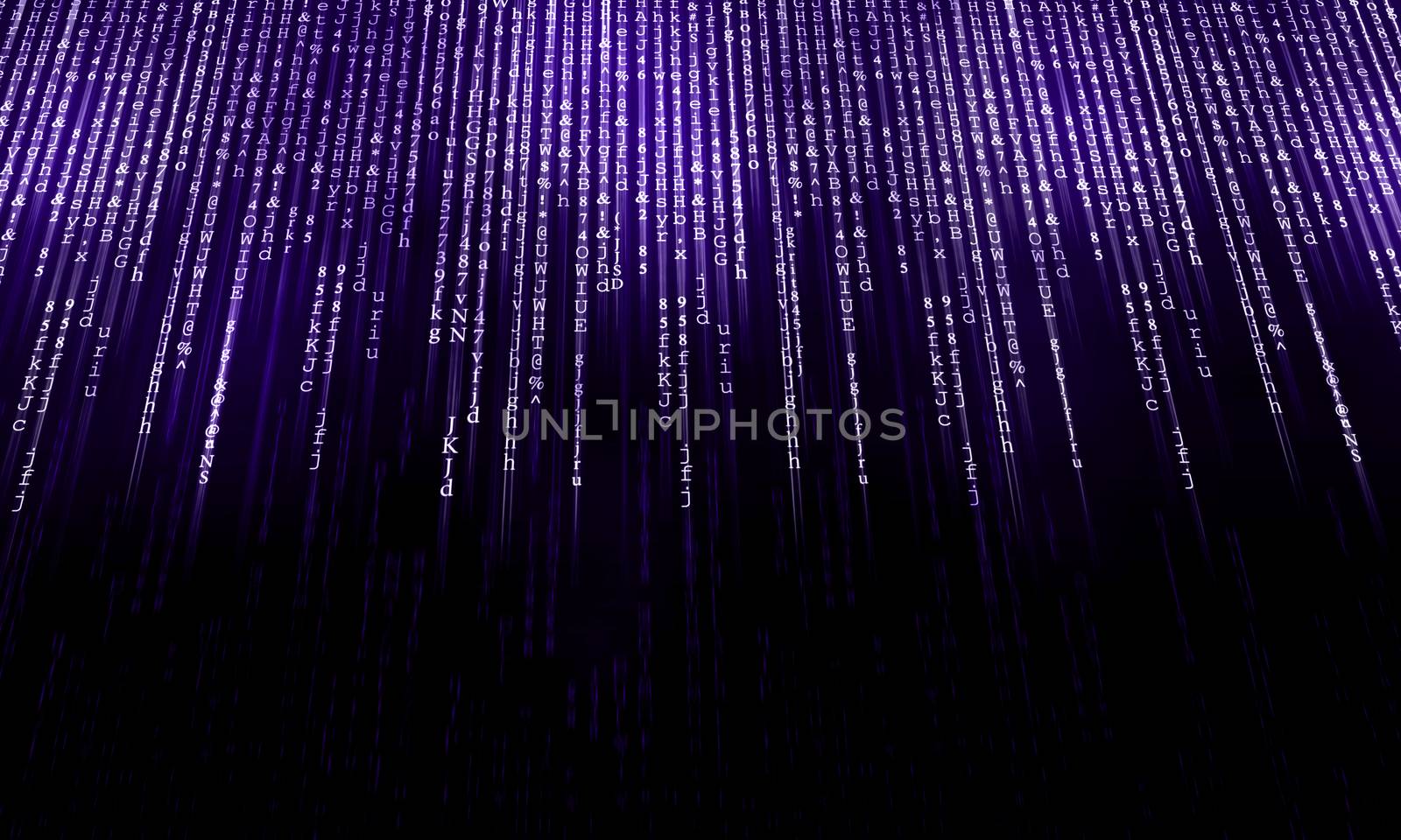 Background image with characters representing security concept