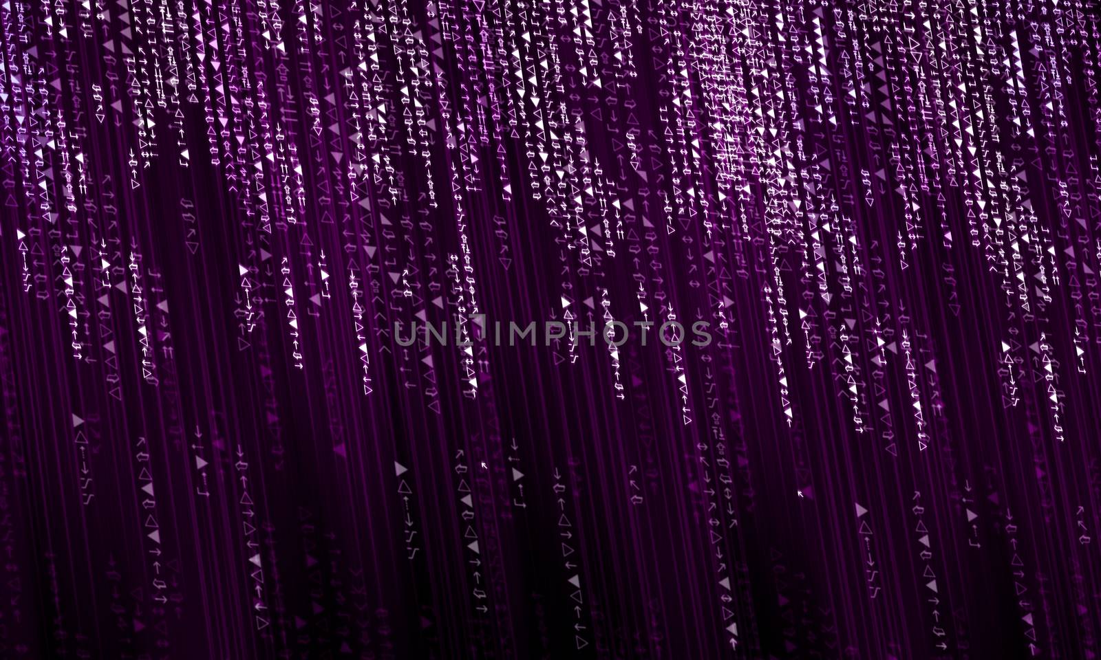 Background image with characters representing security concept