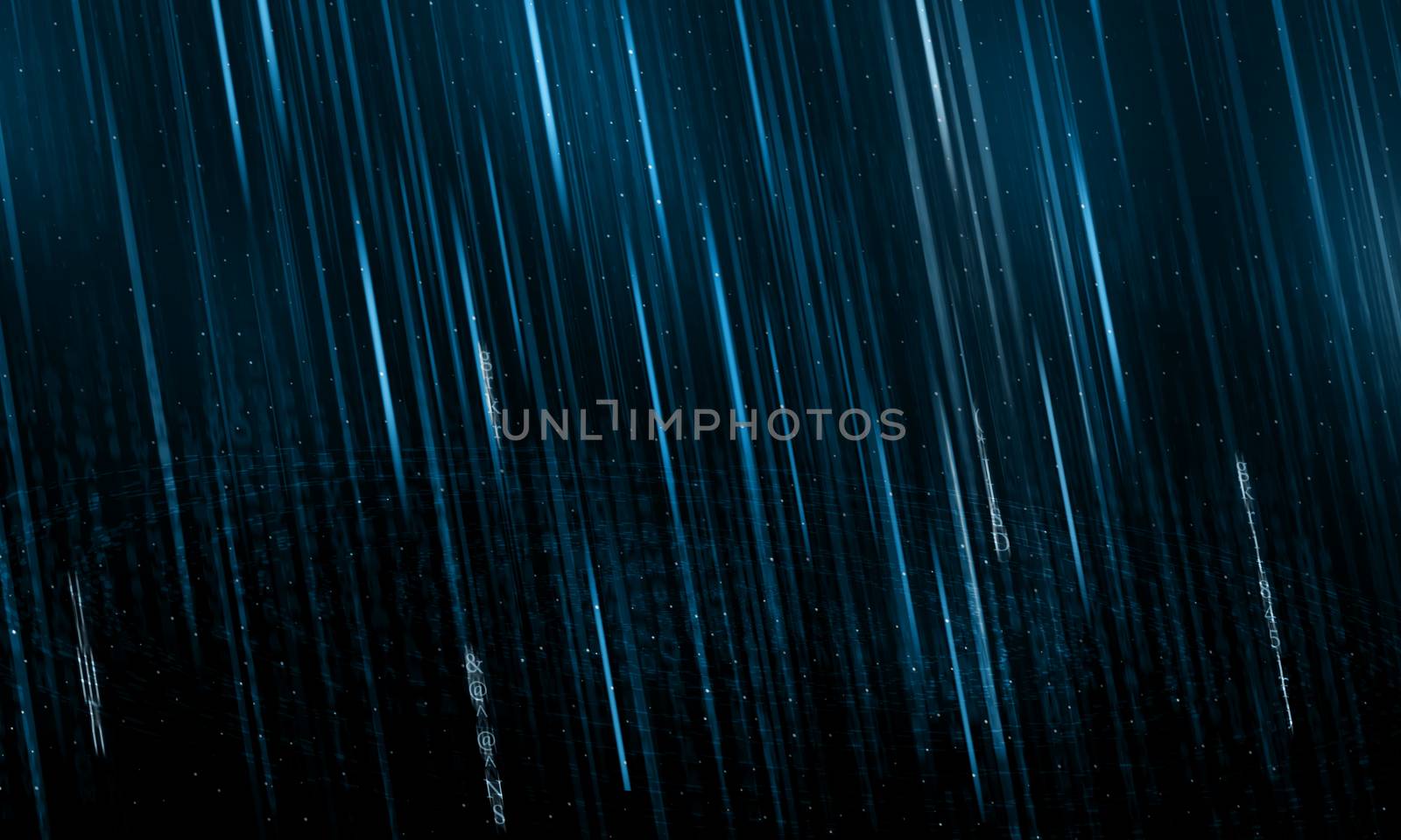 Background image with characters representing security concept