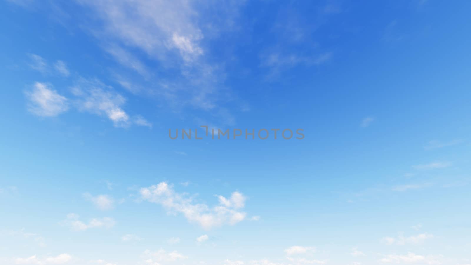 Cloudy blue sky abstract background, 3d illustration by teerawit