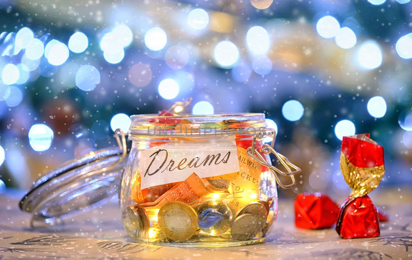 Big dreams saving money jars by jordachelr