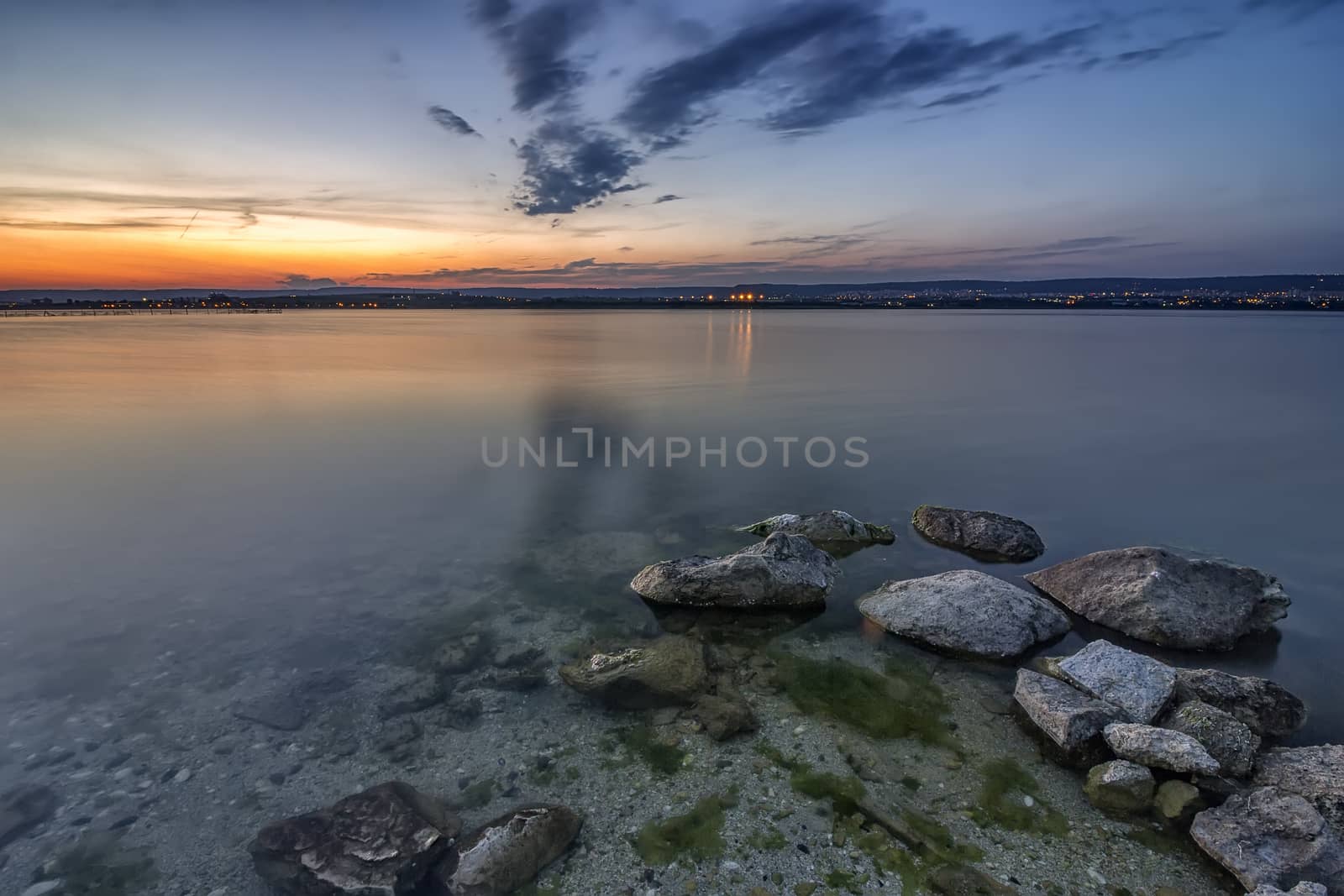 exciting seascape creating the mood.