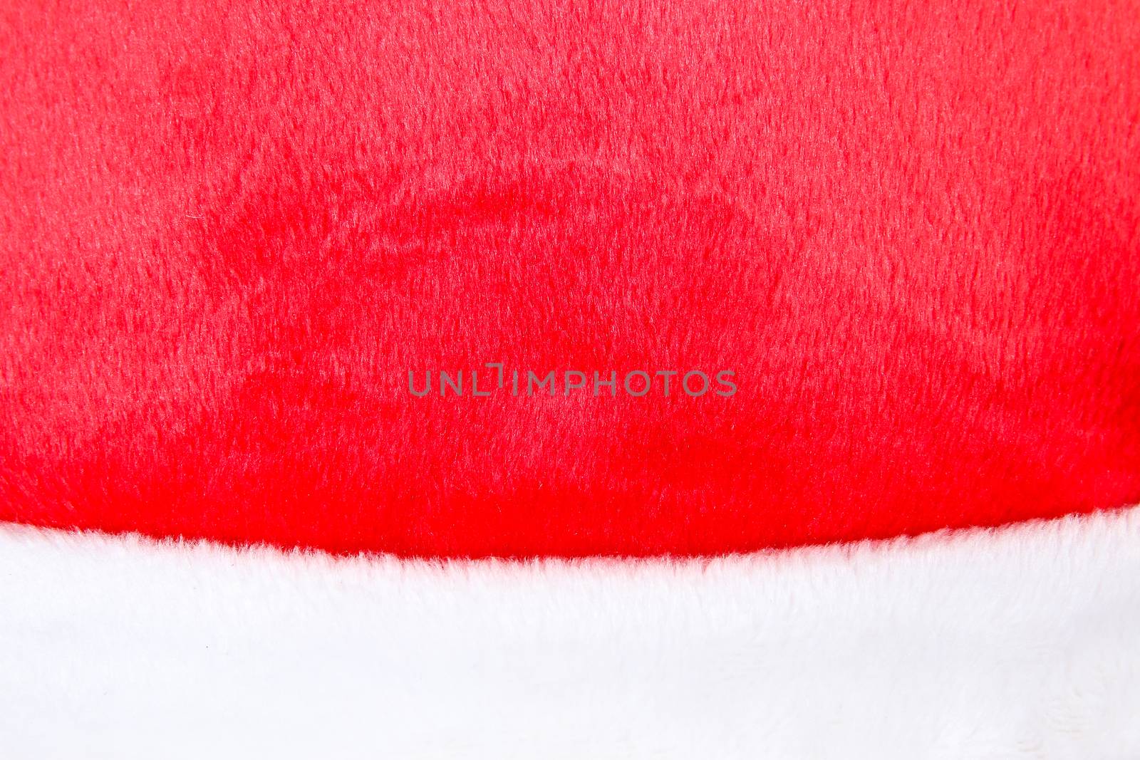 texture of white and red fur ,Christmas color, use for holiday background