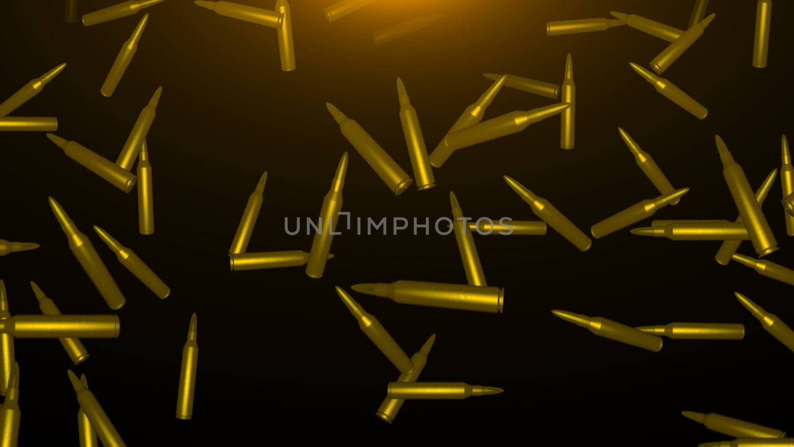 Abstract background with bullets by nolimit046
