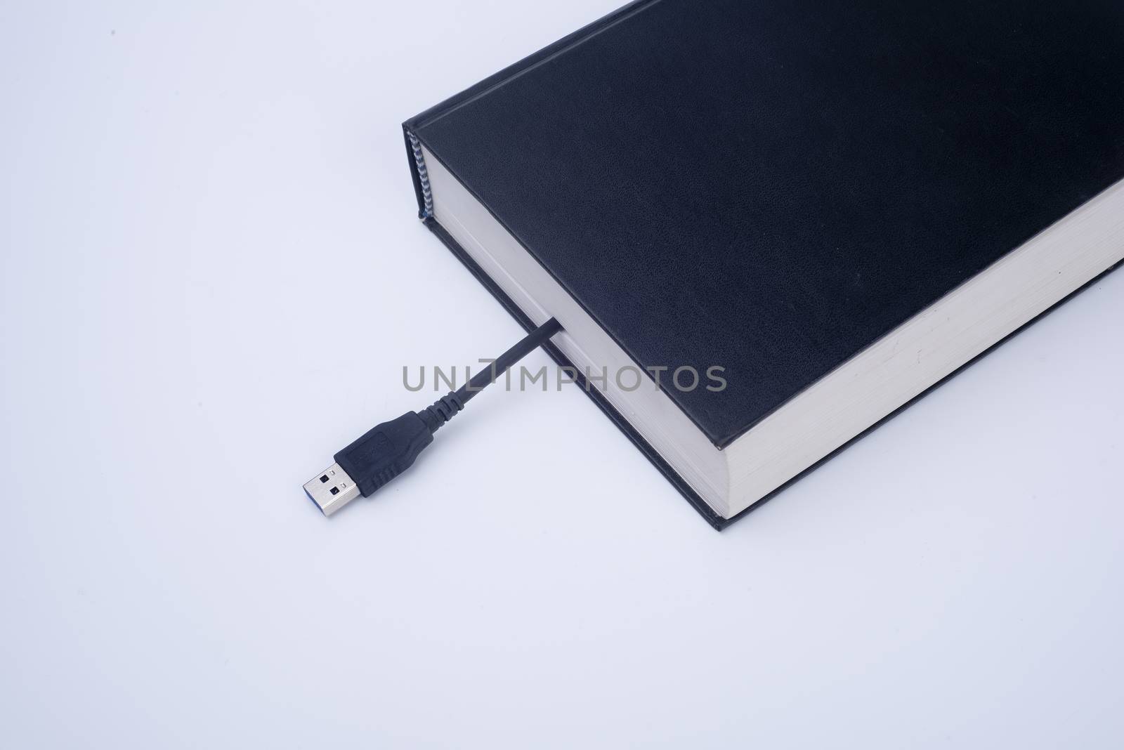 A book with an USB socket