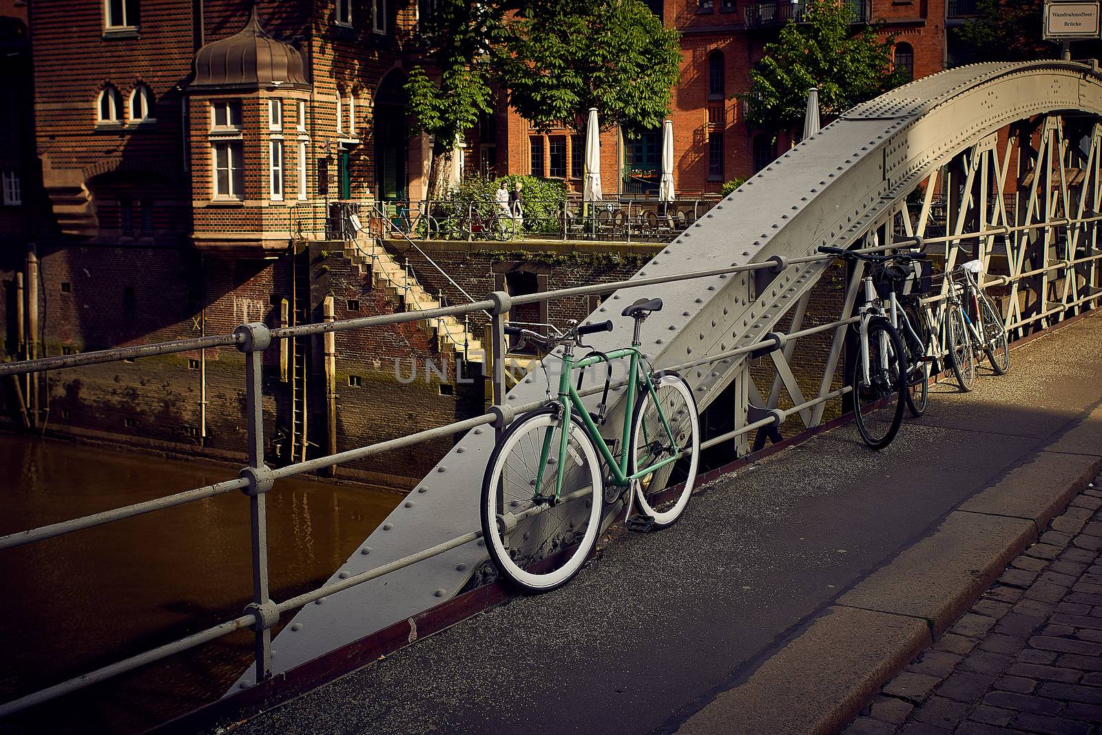 Bike in the Hafenstadt Hamburg by Sirius3001