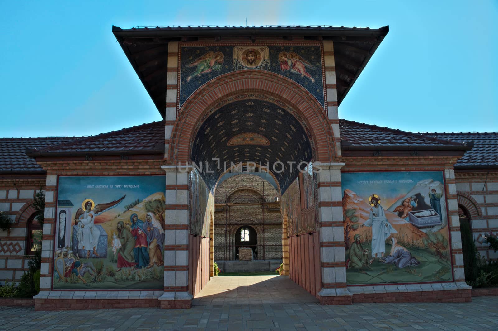 Woman orthodox monastery in Kac, Serbia