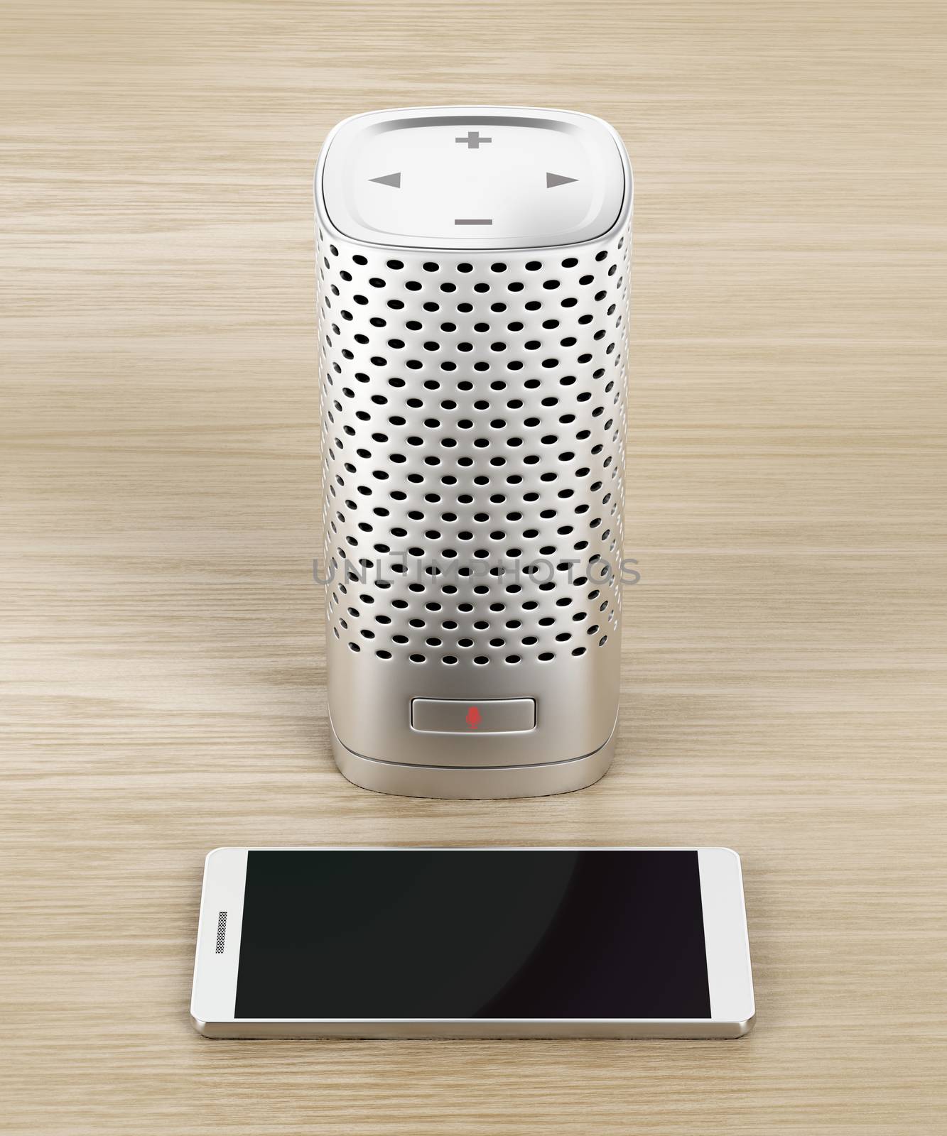 Smart speaker and smartphone by magraphics