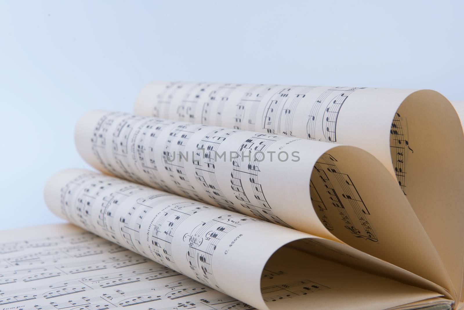 pages of the musical score