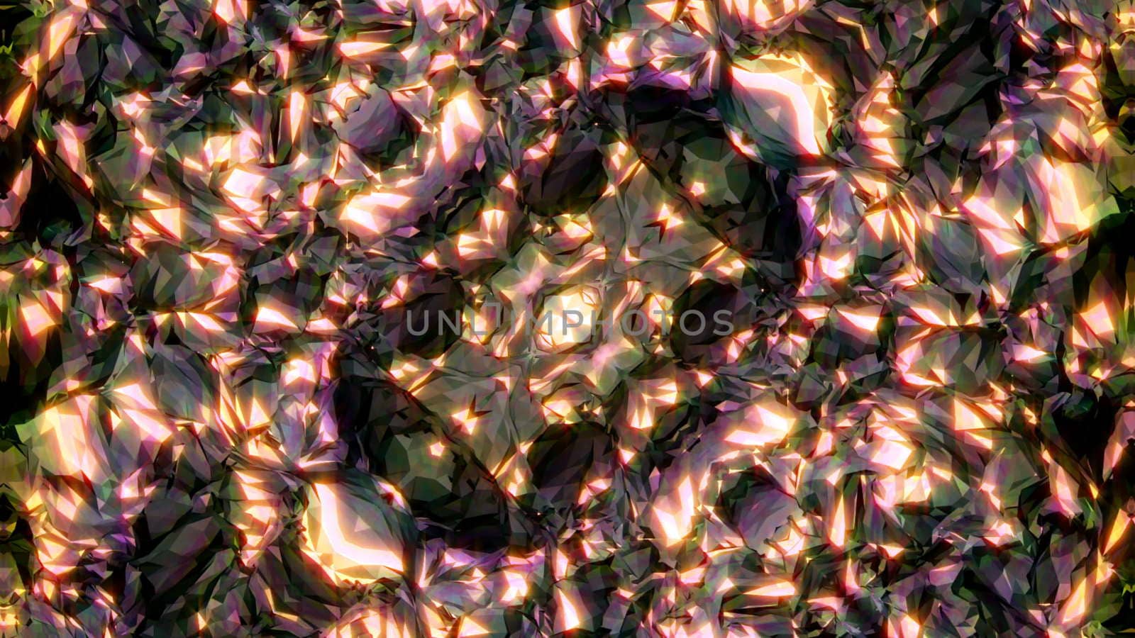 Abstract background with diamond kaleidoscope by nolimit046