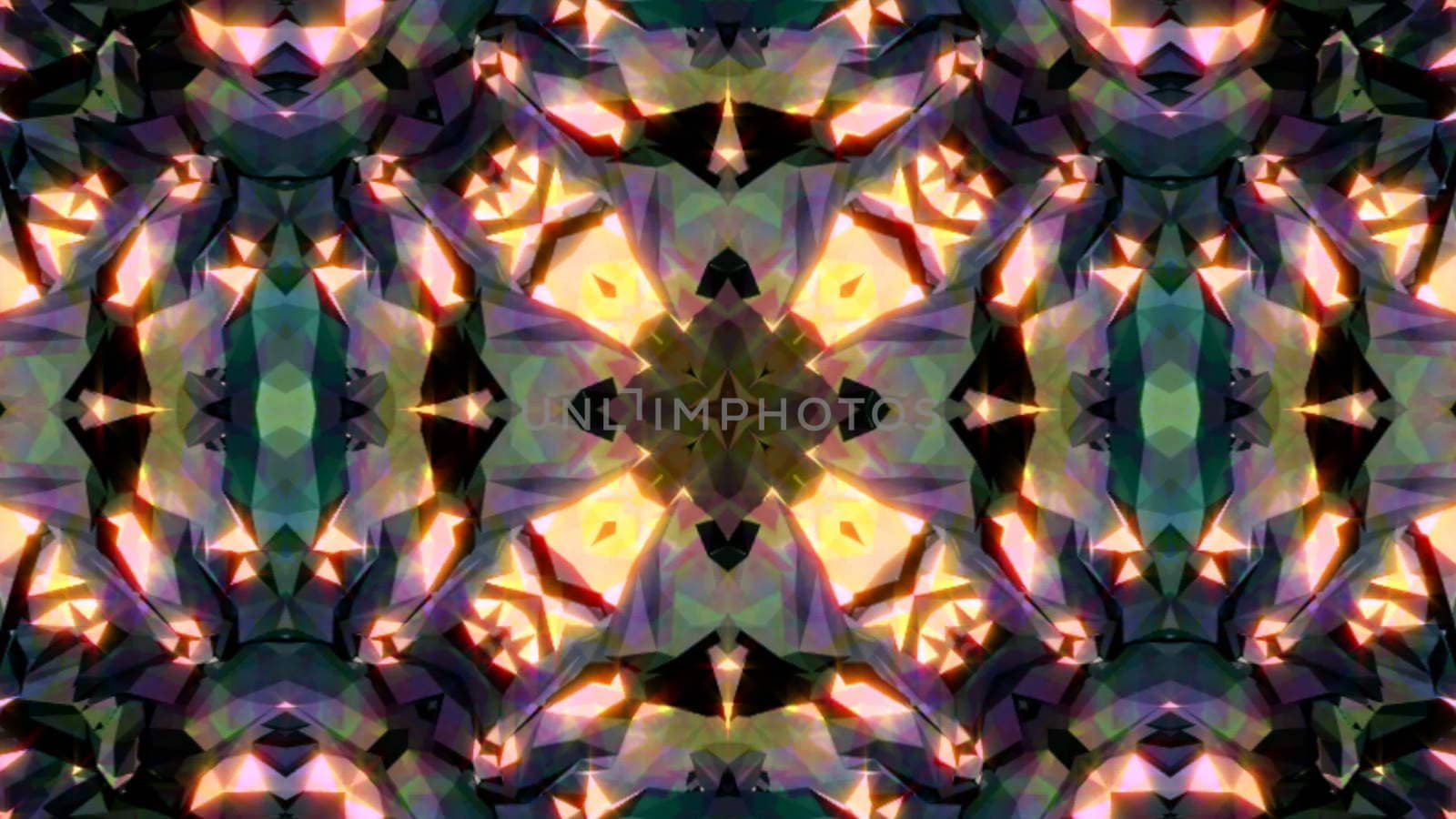 Abstract background with diamond kaleidoscope by nolimit046