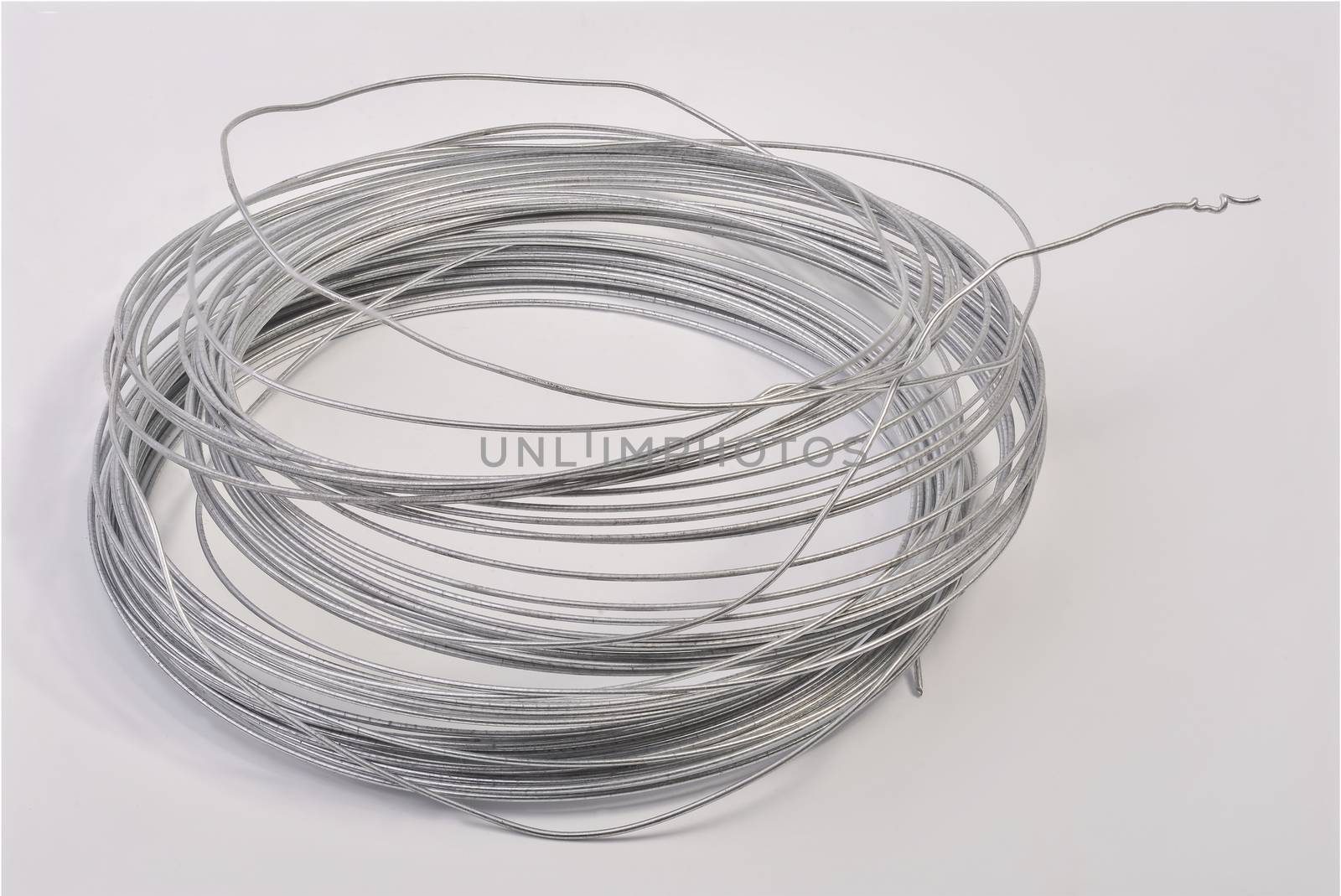 a roll of iron wire