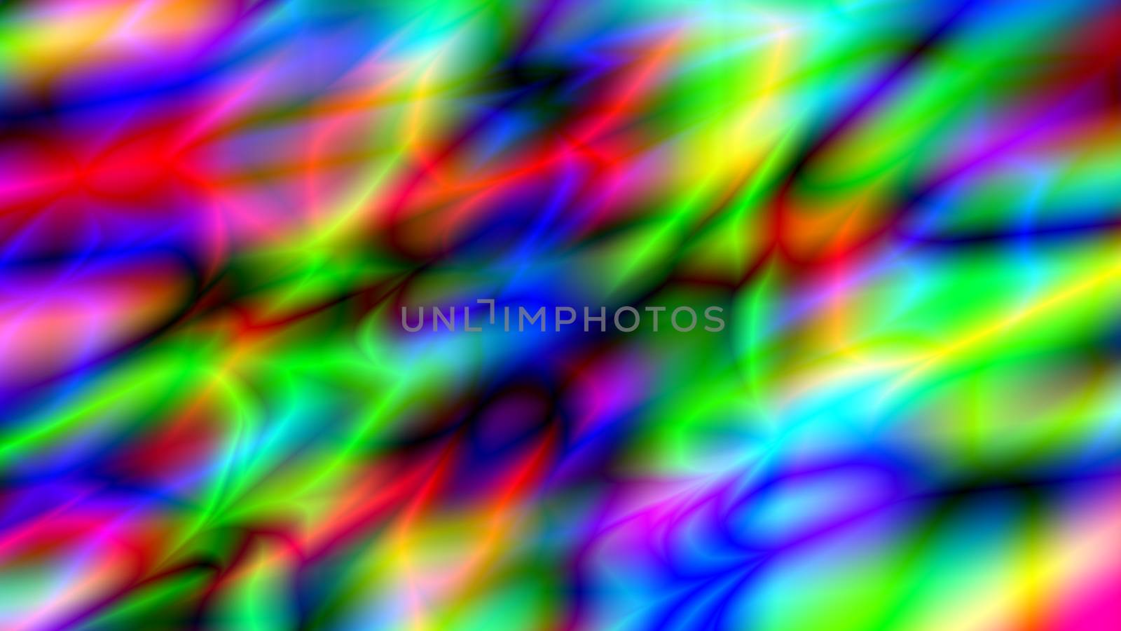 Abstract background with psychedelic art. 3d rendering