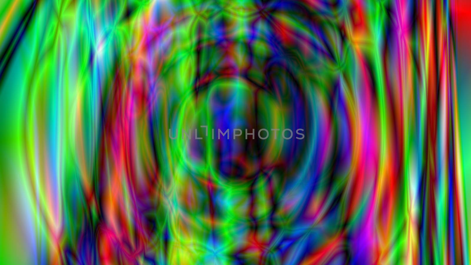 Abstract background with psychedelic art. 3d rendering