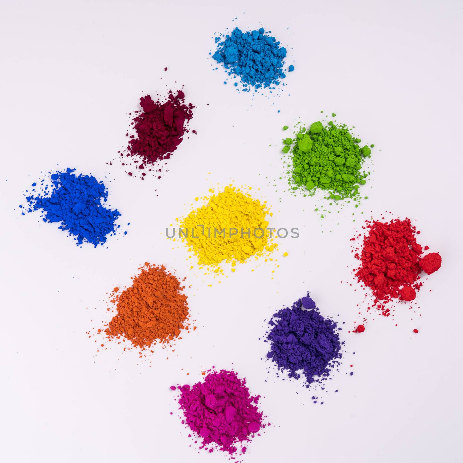 different types of natural color pigment powder