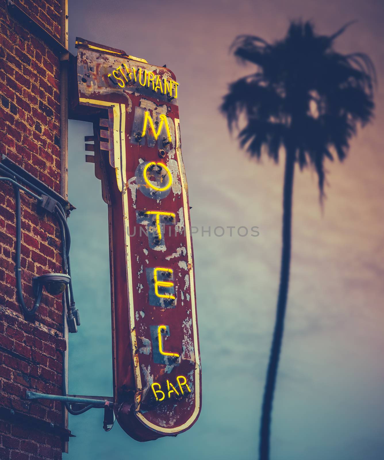 Sunset Palm Motel by mrdoomits