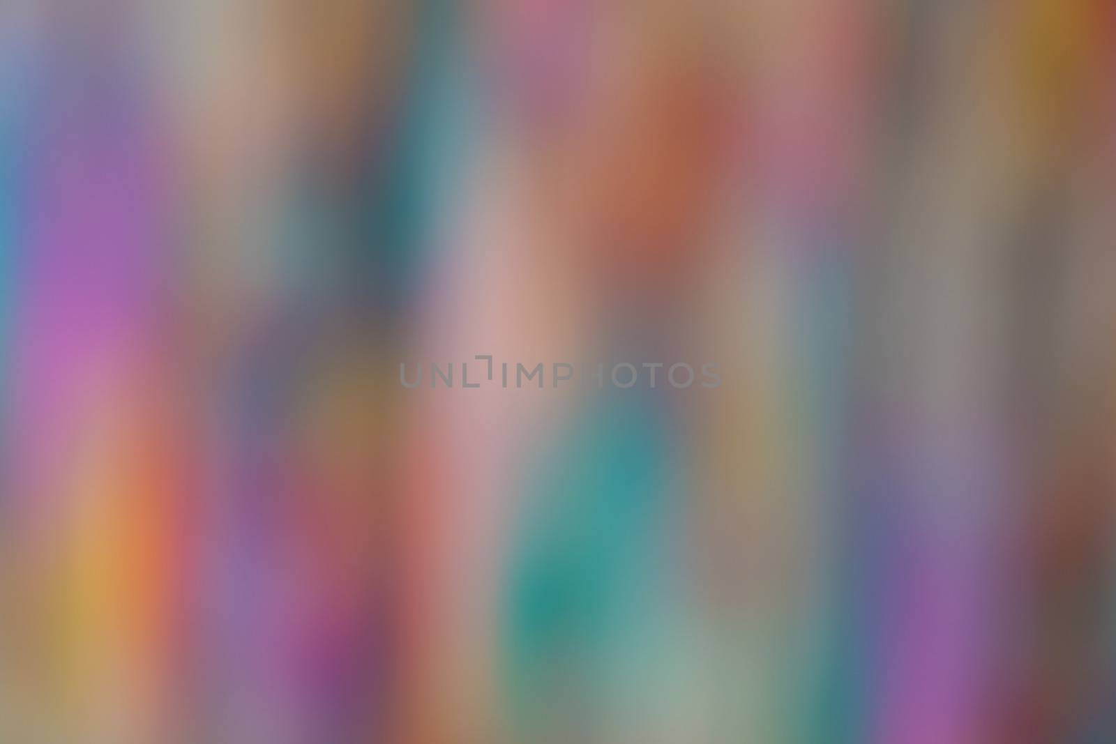 Abstract motion and out of focus blur of vibrant pastel colours.