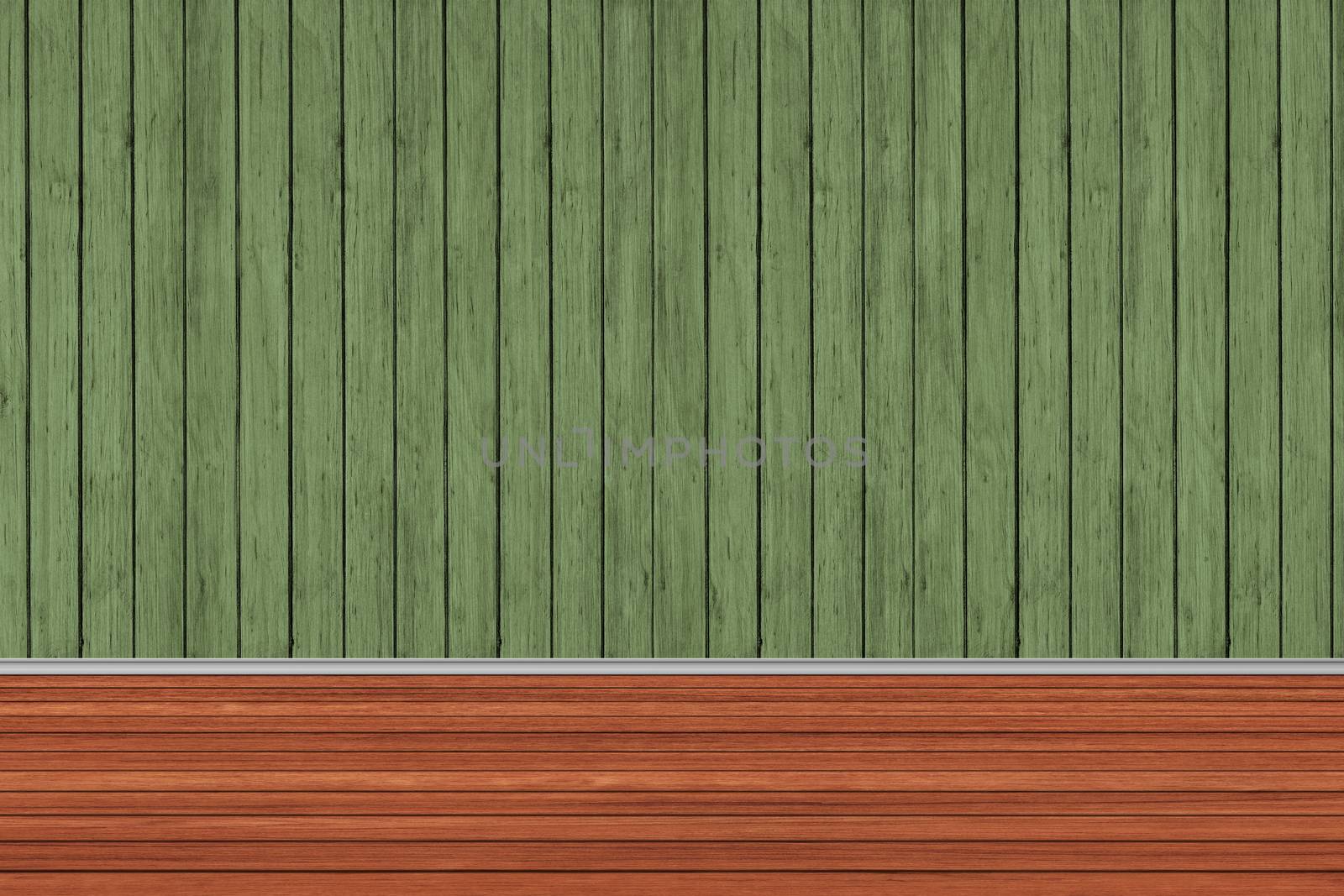 room perspective, wood room texture wall and wooden plank grou