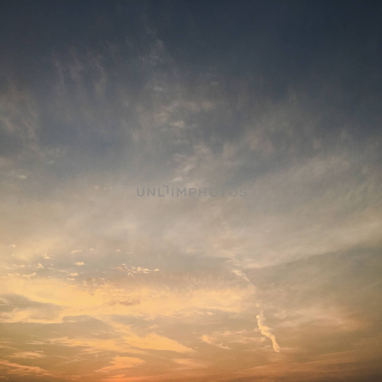 beautiful blue sky with clouds background.Sky with clouds weather nature cloud blue.Blue sky with clouds and sun. by titco