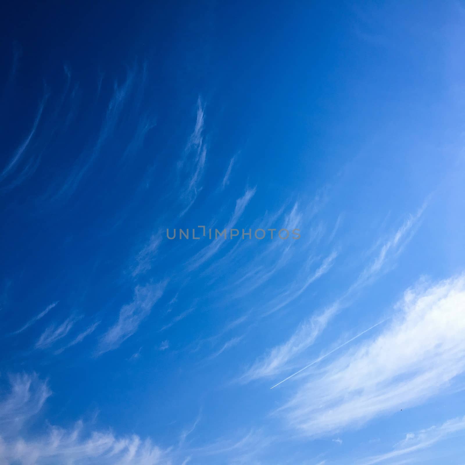 beautiful blue sky with clouds background.Sky with clouds weather nature cloud blue.Blue sky with clouds and sun. by titco