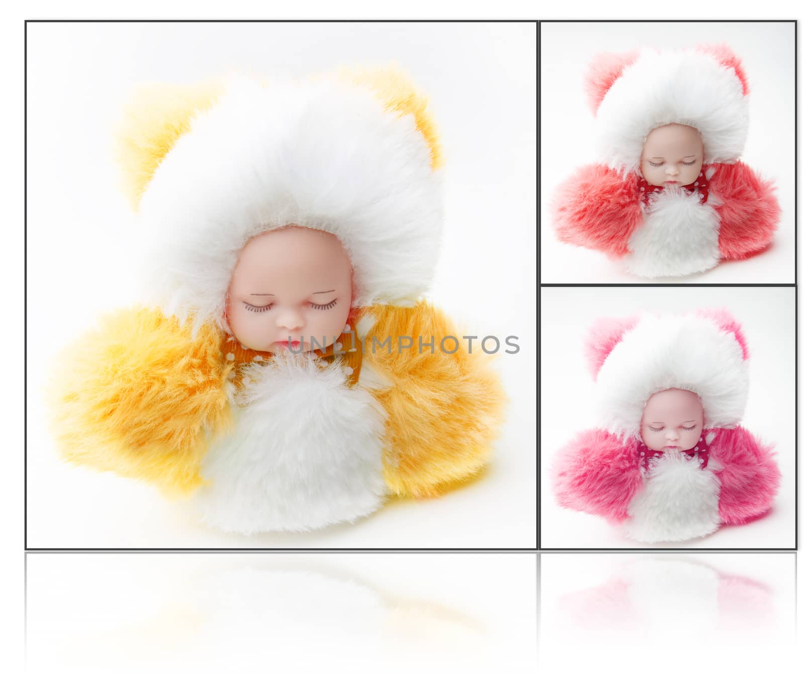 Natural wool Toy doll studio quality