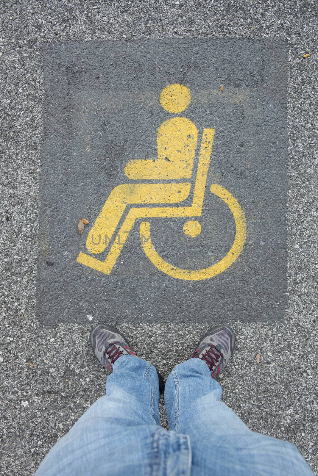 Parking for disables by sergiodv