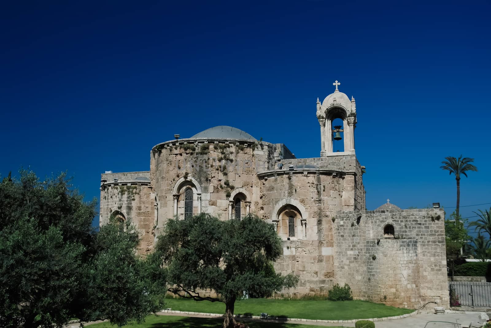 The Crusades-era Church of St. John-Mark in Byblos, Lebanon