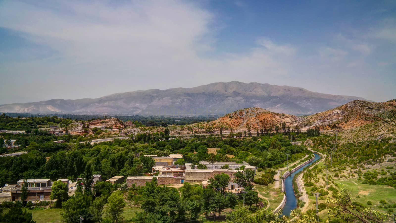 View of the Taxila heritage site, Punjab, Pakistan