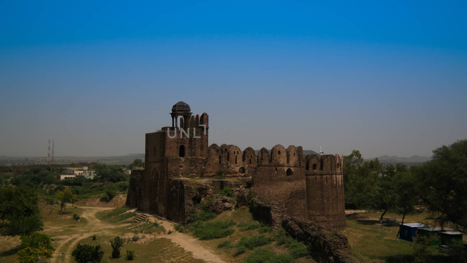 Panorama of Rohtas fortress, Punjab, Pakistan by homocosmicos