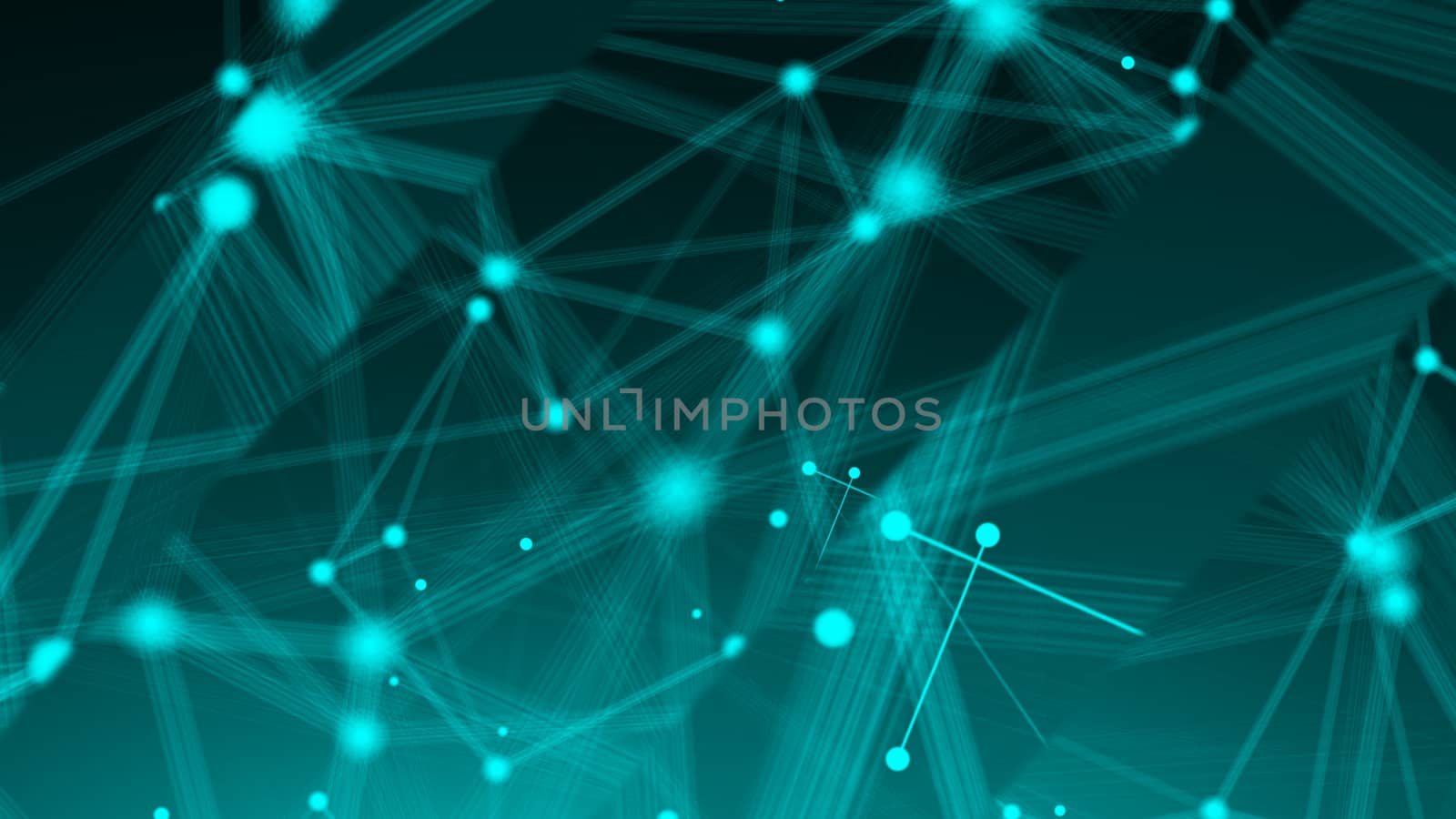 Abstract connection dots. Technology background. Network concept by nolimit046