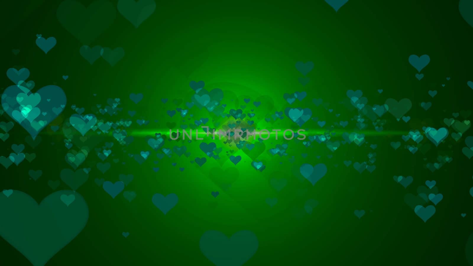 Abstract background with hearts by nolimit046