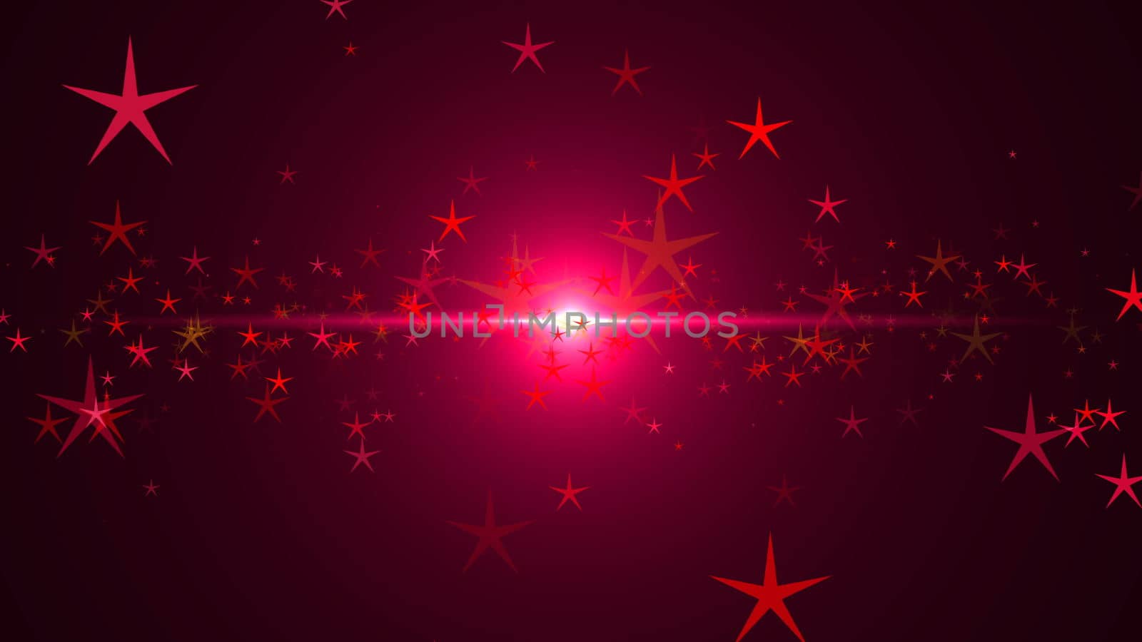 Abstract background with stars. Digital illustration. 3d rendering