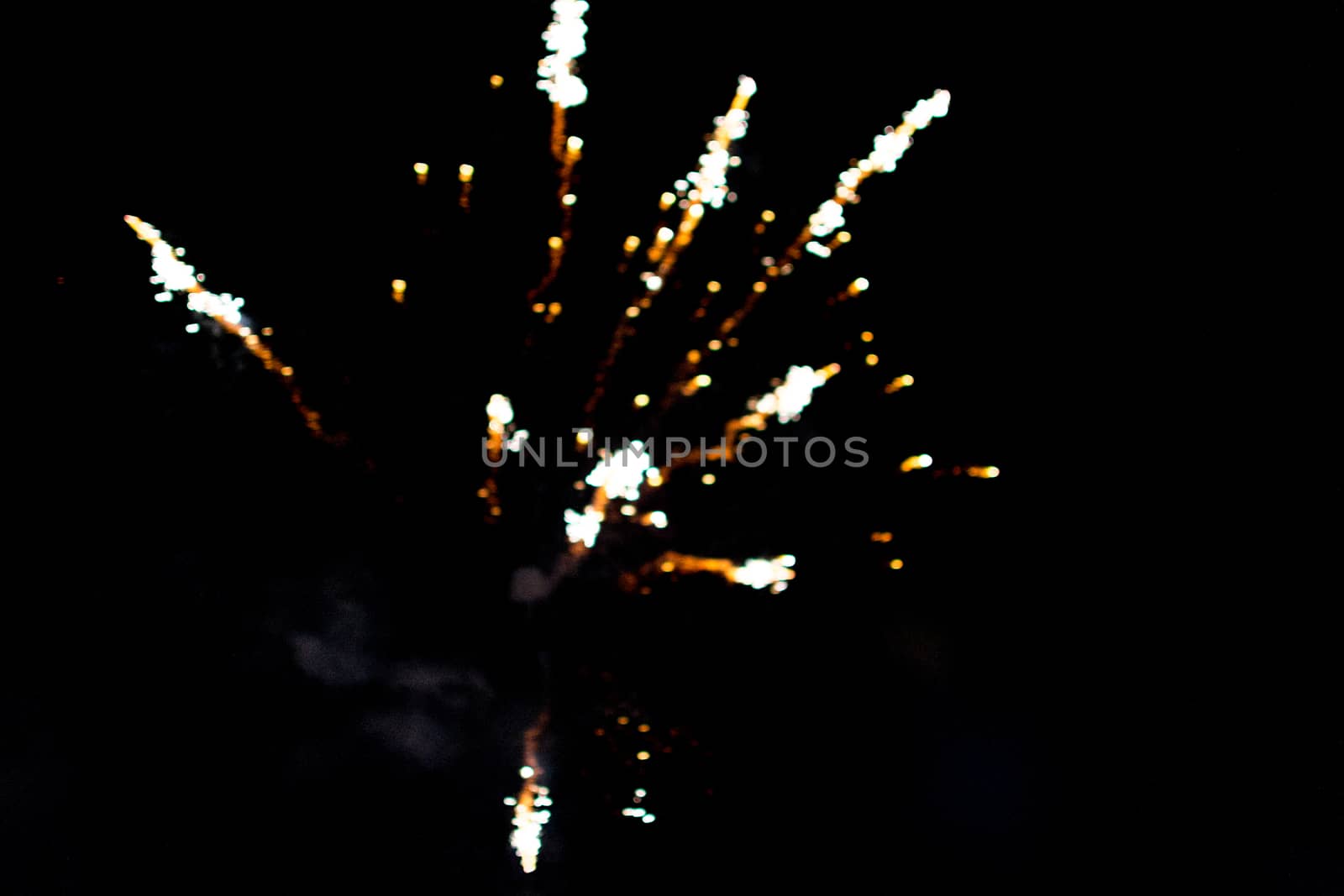 fireworks out of focus bokeh by darksoul72