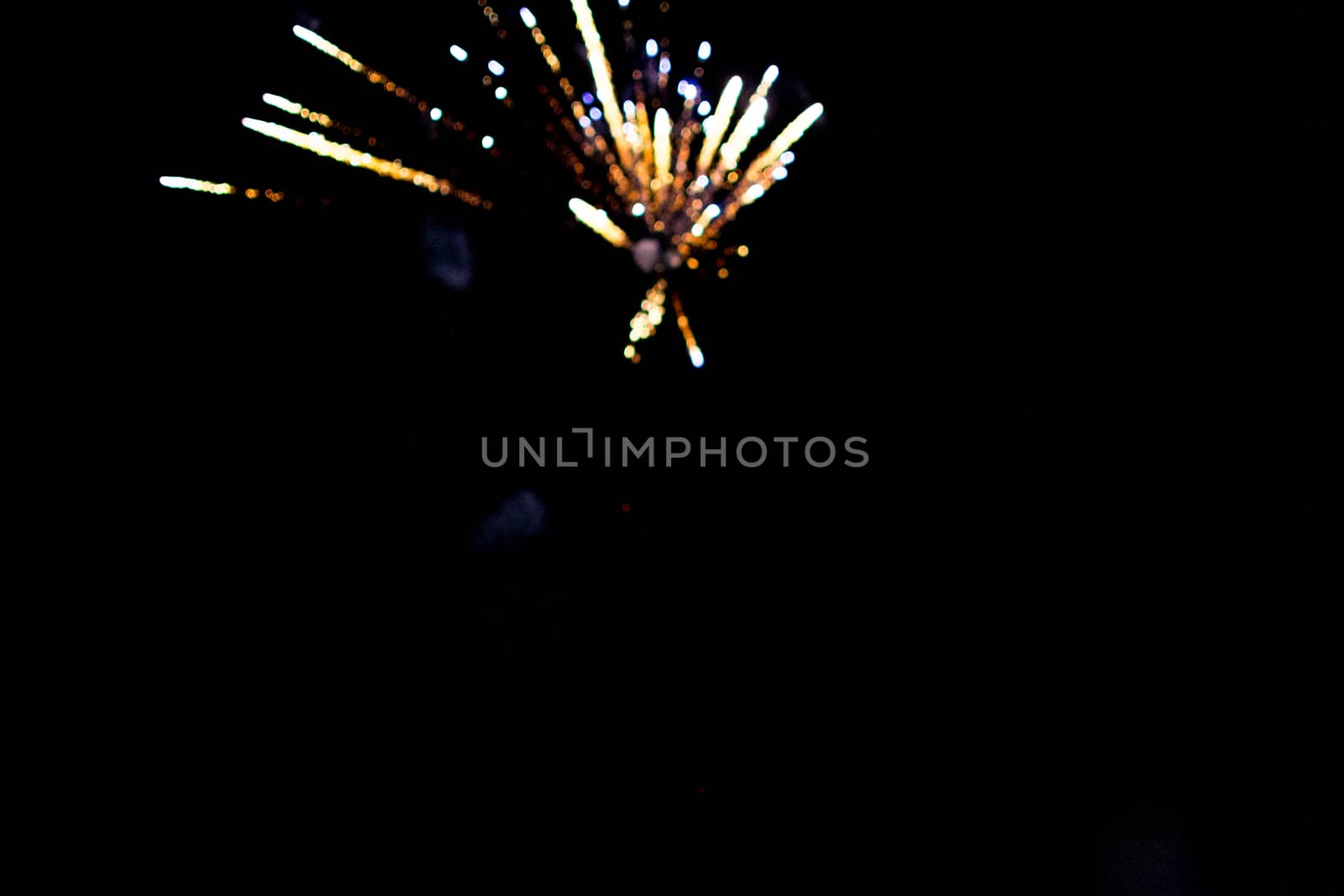 fireworks out of focus bokeh by darksoul72