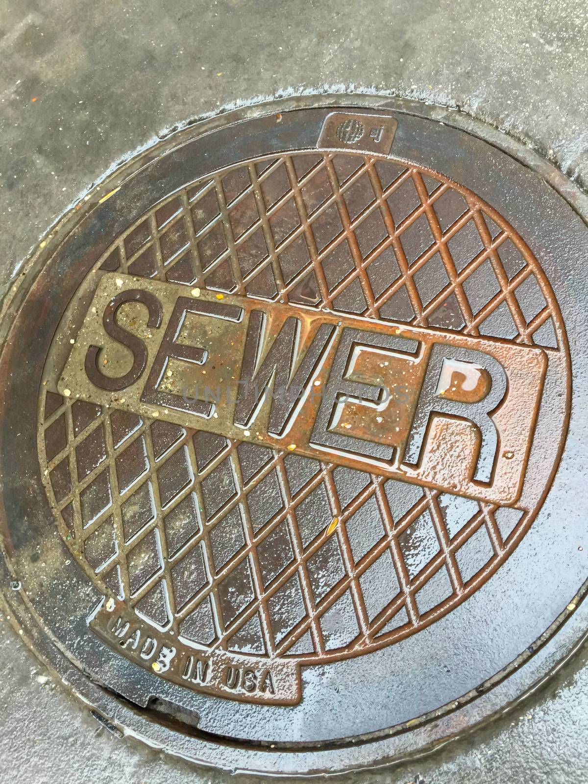 Industrial Wet Sewer Street Drain Cover by Feverpitched