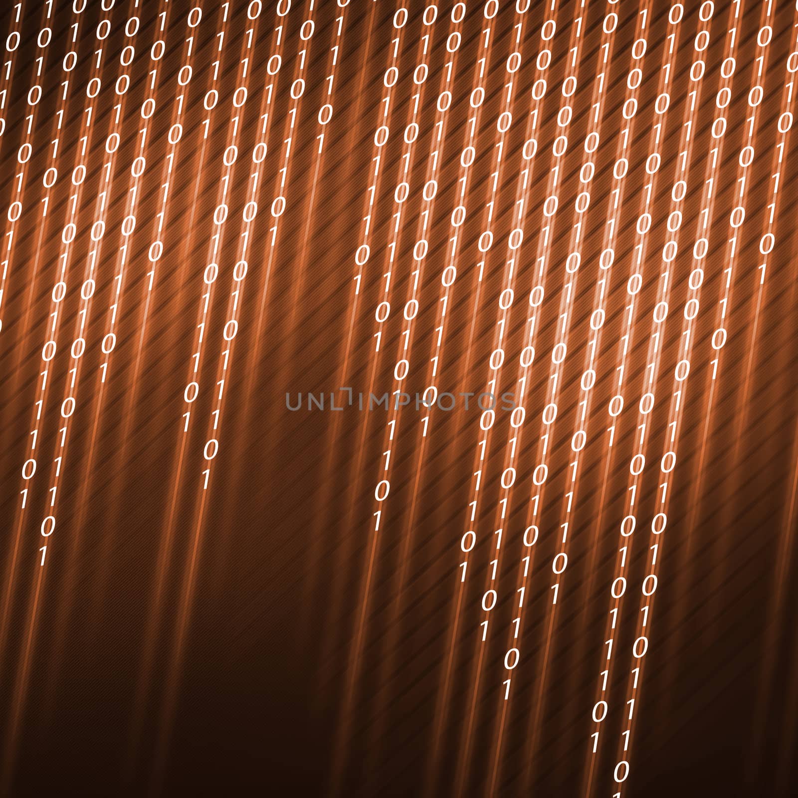 Conceptual background image with binary code. Safety concept