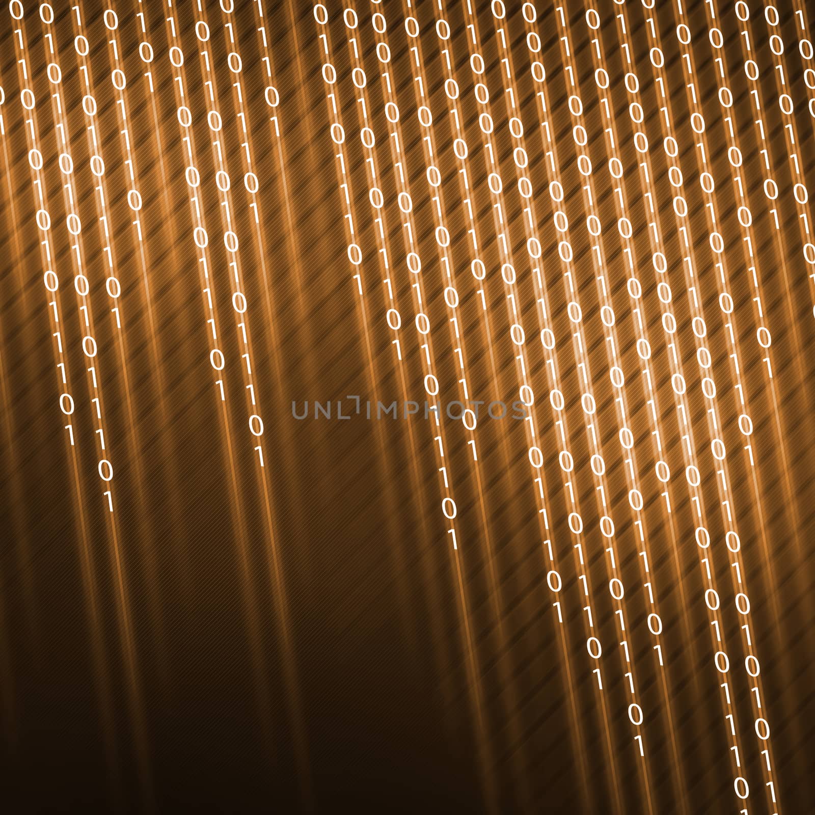 Conceptual background image with binary code. Safety concept