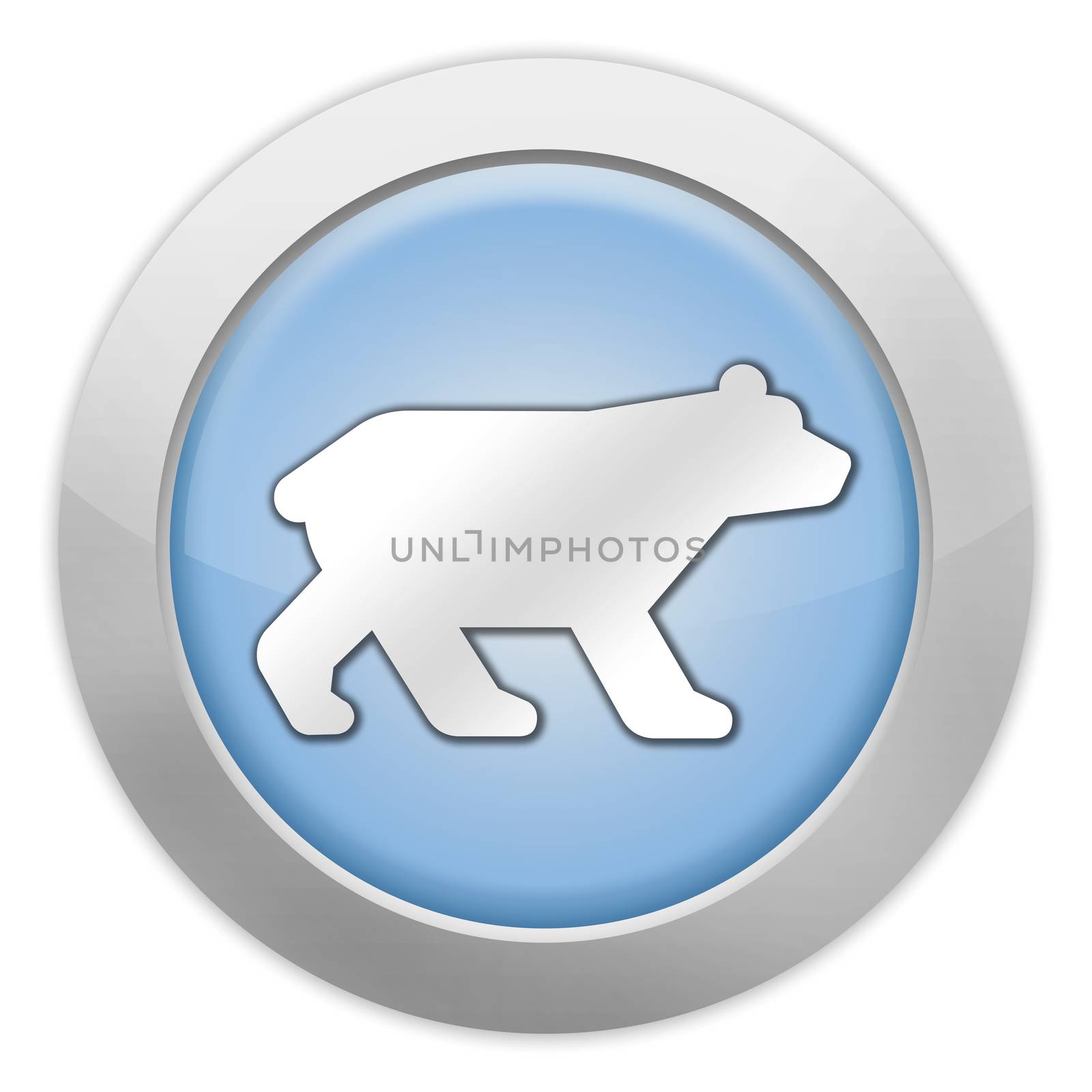 Icon, Button, Pictogram Bear by mindscanner