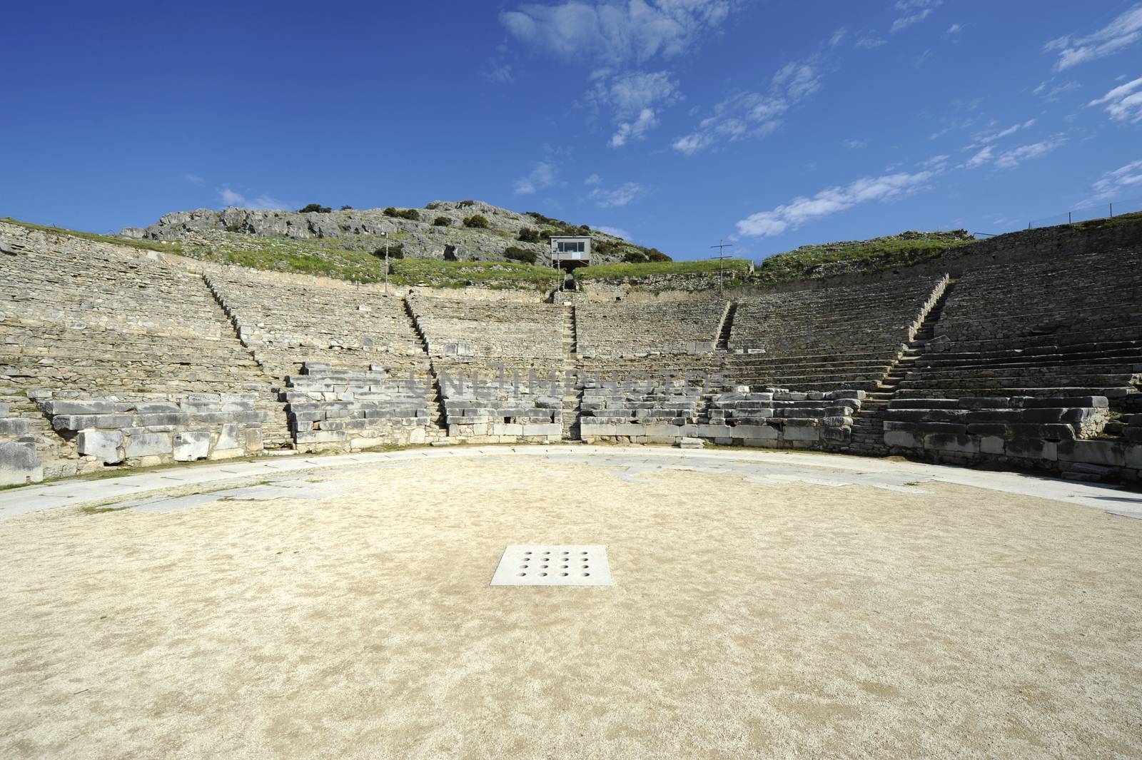 Ruins of ancient Greece near Thessaloniki in Phillipi