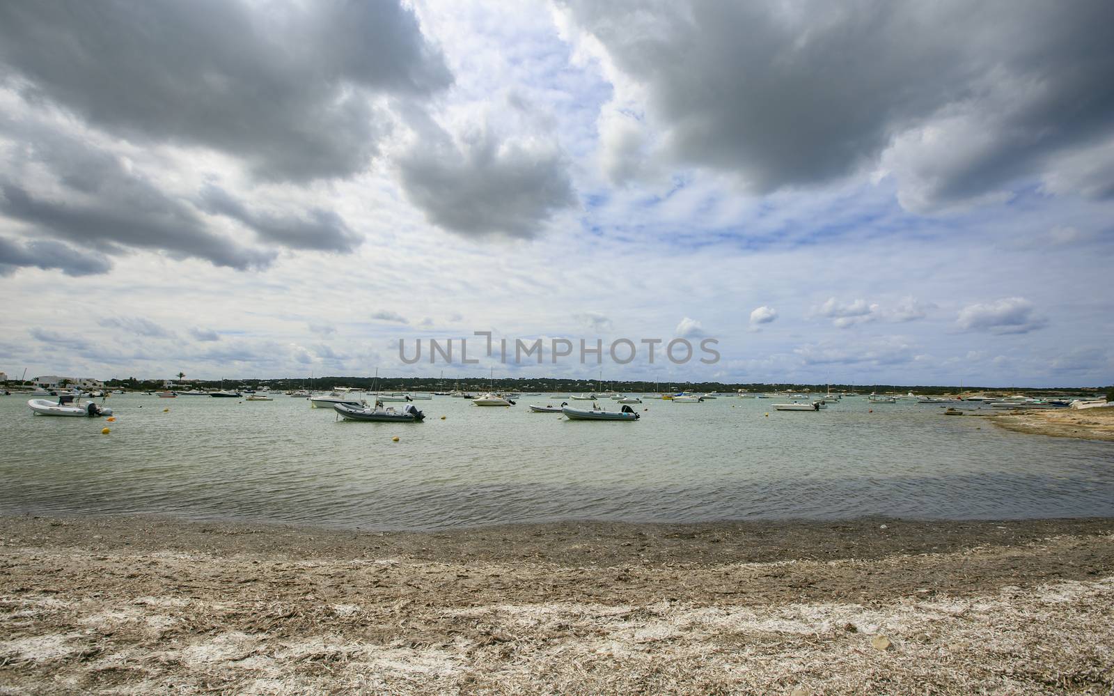 Beach in Formentera ,balearic islands ,Spain