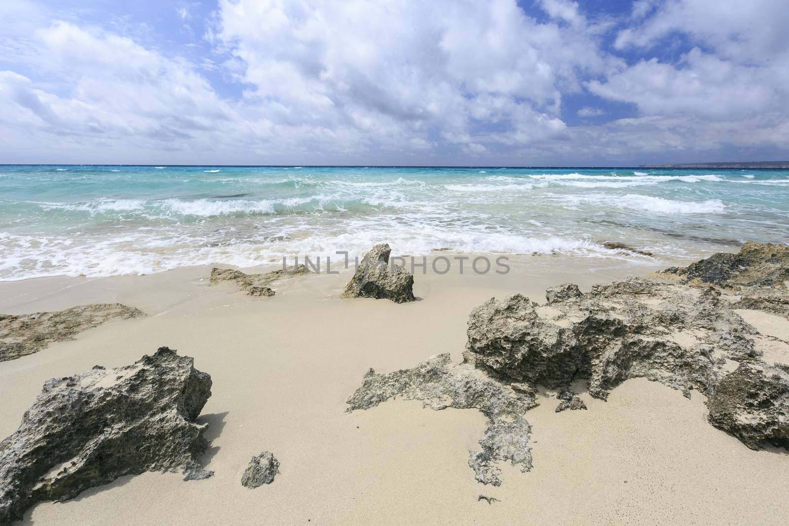 Beach in Formentera ,balearic islands ,Spain