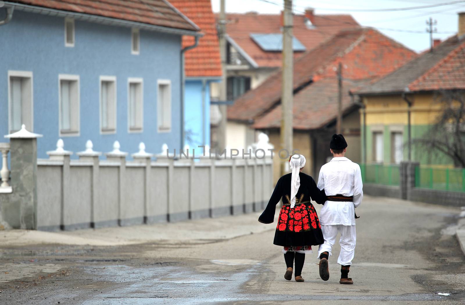 Couple wearing traditional costume by ric011