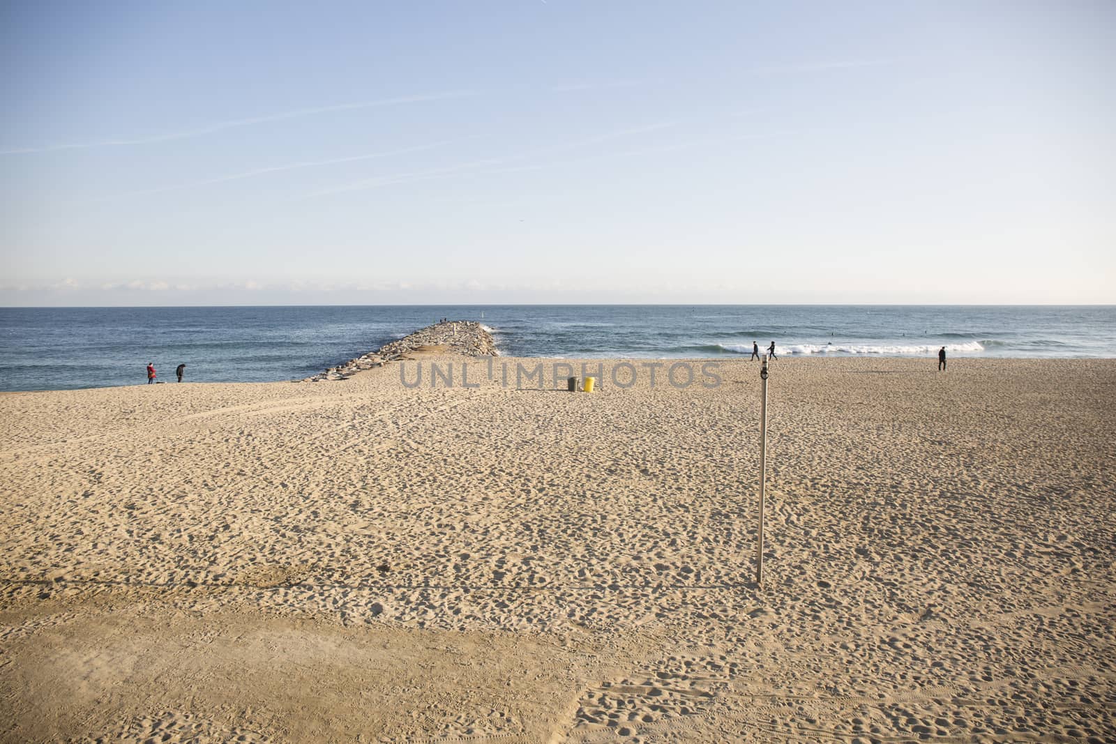 Barceloneta beach in Barcelona