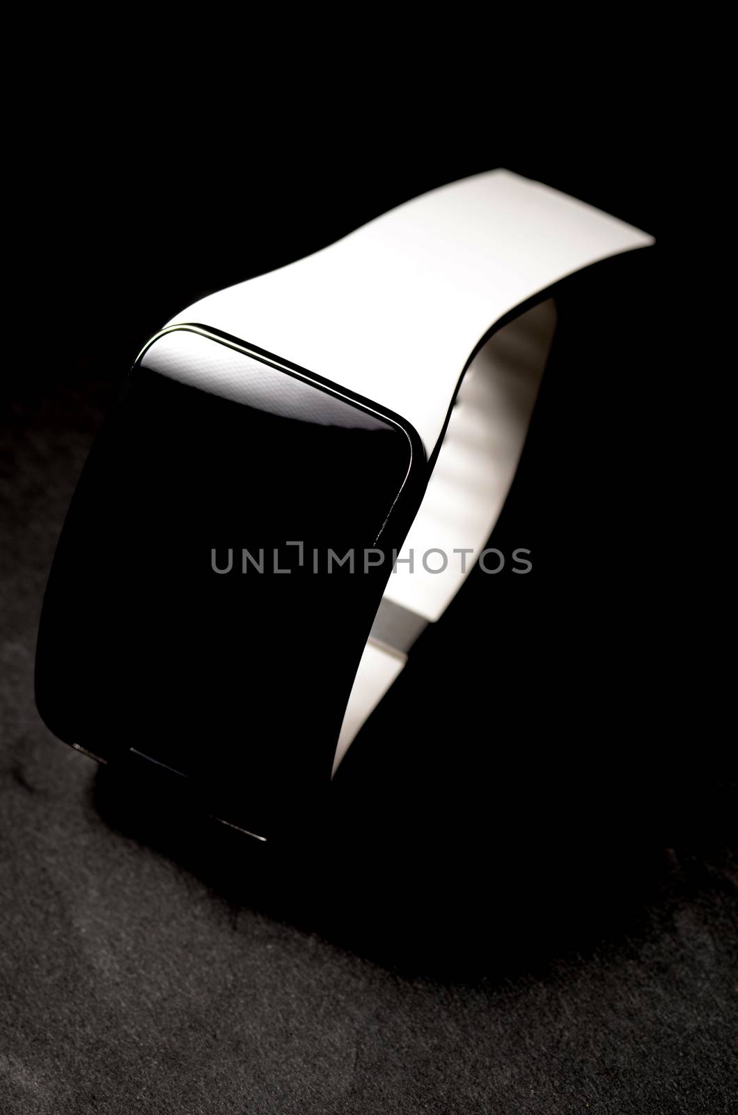 Close up of stylish Digital smart clock