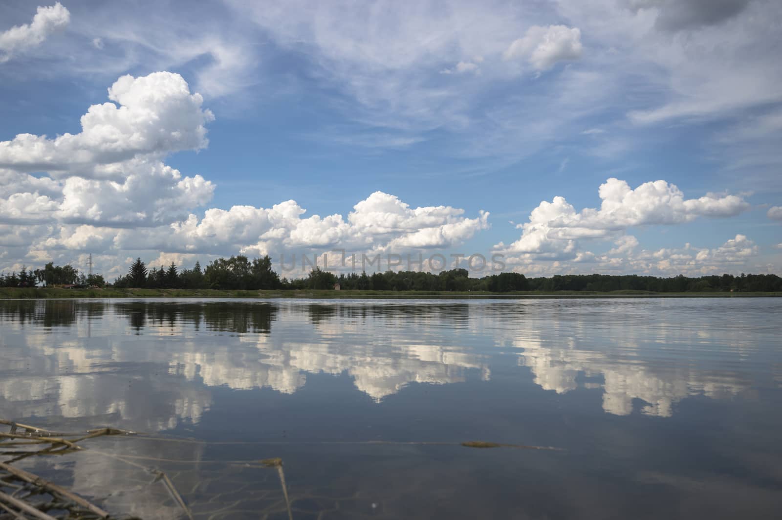 blue sky, natural clouds, nature series