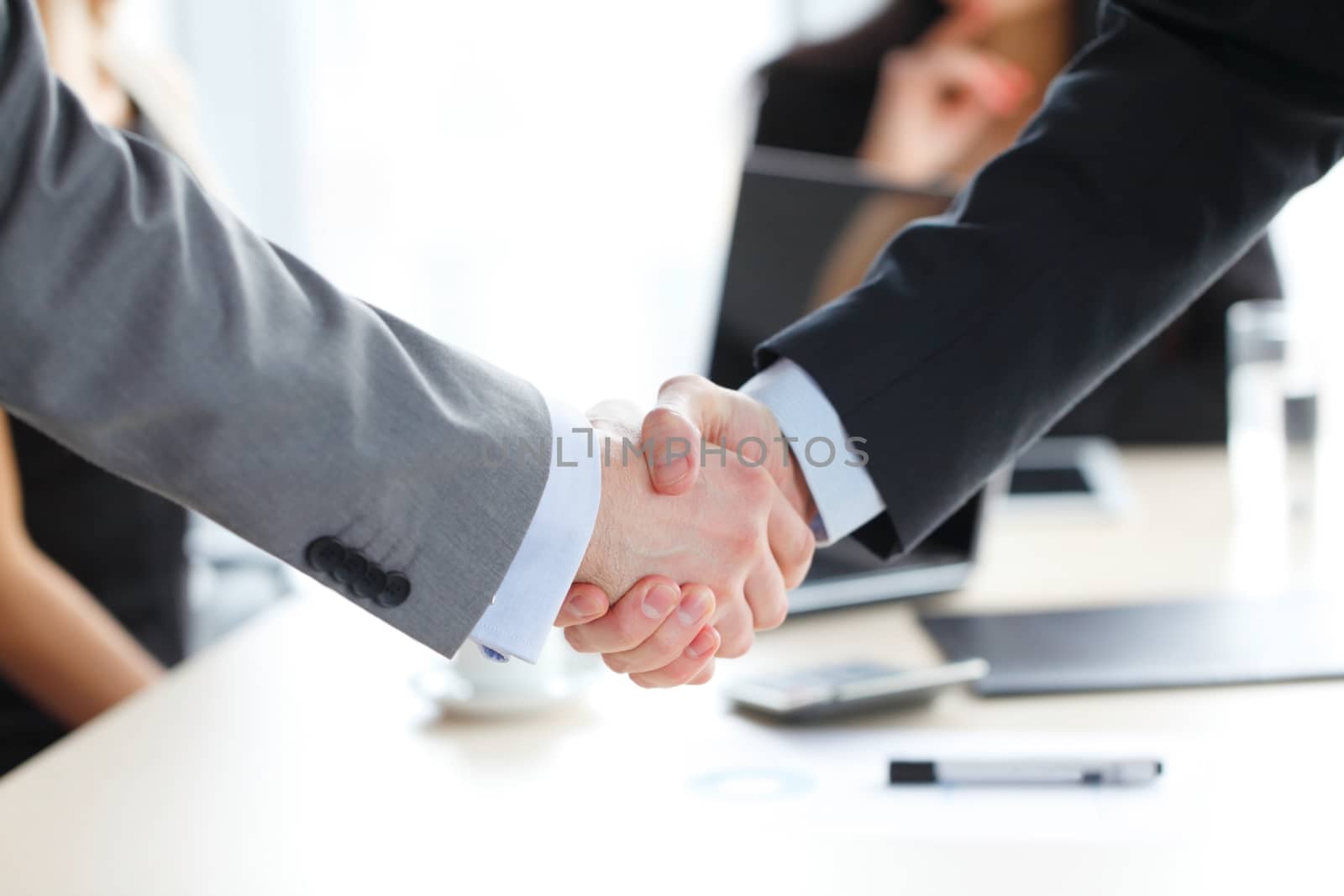 Business handshake  by ALotOfPeople